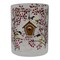 NorthLight 34343660 5 in. Hand Painted Sparrows &#x26; Berries Flameless Glass Christmas Candle Holder